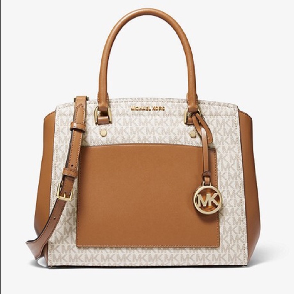 Michael Kors Park Large Logo Satchel
